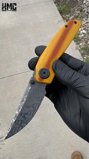 3.2V Transient Taipan & Butterscotch by HMC Knives #knifereview #knife #magnacut