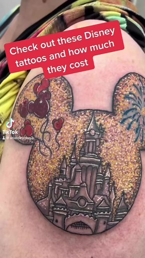 43K views · 724 reactions | Check out all of these Disney, tattoos and check out how much they All cost!! Only at Blindfold Tattoos by ARIEL DEJESUS | Ariel Cedillo | Facebook