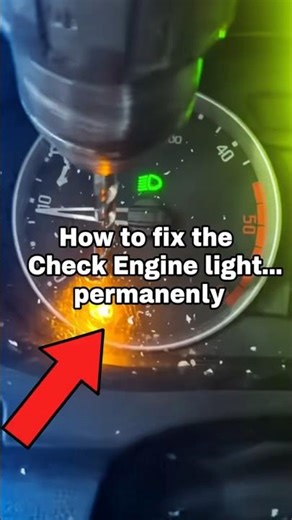 How to fix the Check Engine light... permanently (If you can’t see the problem… it doesn’t exist 😏🪛)