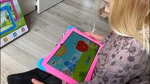 EagleSoar Kinder Tablet 10 Zoll, Android 14 mit Octa-Core-Prozessor für Kinder im Alter von 3-12 Jahren, 10GB RAM + 64GB ROM, mit Lernsoftware für Kinder und Kindersicherung (Rosa)