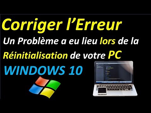 IMPOSSIBLE TO RESET MY WINDOWS 10 PC