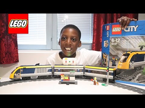 LEGO City 60197: Passenger Train with Powered Up Remote Control! Very detailed!