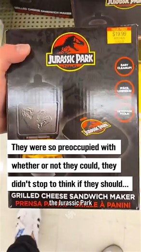 Do we need it? No. Do we still want it? Absolutely. 🦖🥪 (IG: @britton_shrum) #jurassicpark #memes #funny | Groovy History