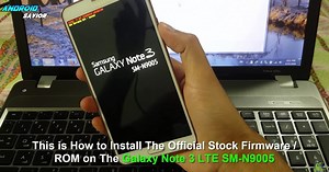 How to Install Official Stock Firmware Android 5.0 Lollipop Galaxy Note 3