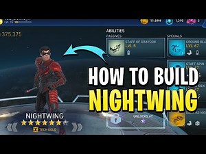 How to Build Nightwing | Build Guide | Injustice 2 Mobile