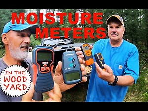 Moisture Testing Firewood with Moisture Meters - #377