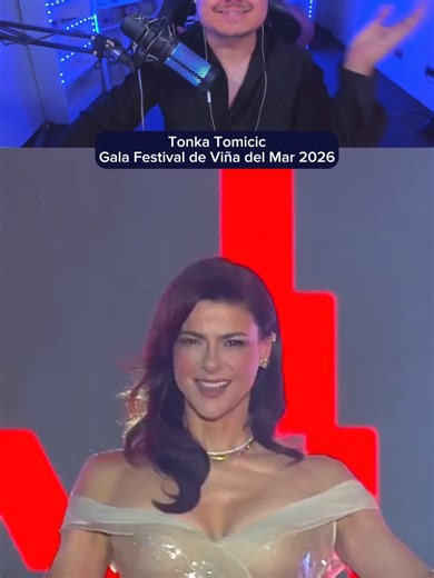Tonka Tomicic en el Festival de Viña del Mar 2026