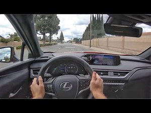 2020 Lexus UX 250h F Sport POV Test Drive (3D Audio)
