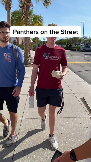 Florida Tech University Campus Life: Panthers on the Street