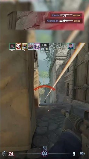 Pulling out your secondary is faster then reloading (CS 2) #counterstrike2gameplay #counterstrike2cl