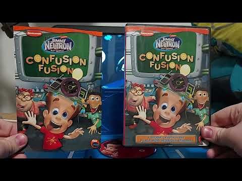 Menu Walkthrough Of The Adventures Of Jimmy Neutron Boy Geinus: Confusion Fusion DVD From 2003👨‍🔬🚀
