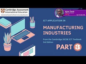IGCSE ICT Paper 1 - ICT Application - Computer Controlled Systems (Part 3) - Chapter 6