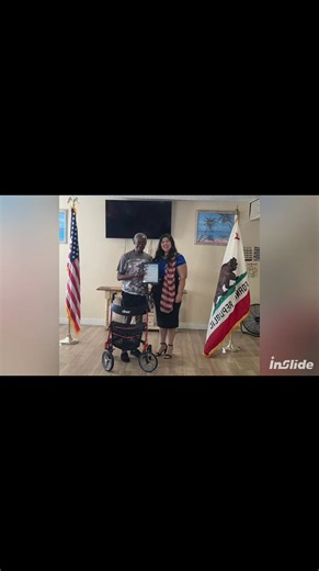 Veterans Recognition Ceremony City of Montebello Councilwoman Danielle Romero, District 4 in collaboration with Hearts of Montebello held a Veterans recognition ceremony for our U.S. Military Veterans at the Golden Manor Retirement Home. Thank you to the American Legion Post 272 Honor Guard for posting colors. Thank you City of Montebello Councilman Rick Alonzo, District 5 for your support! 🙌 | Together Empowering All of Montebello - Neighborhood Watch Program