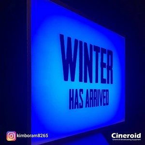 Change the mood of your scene with our RGB Cineroid Full color LED lights Credit: @kimboram8265 #cineroid #CineroidCL800 | Cineroid