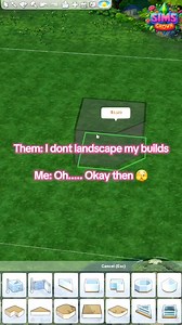 158K views · 1.3K reactions | Some of y’all really open Build Mode and just… stop at the mailbox  No landscaping, no plants, no nothing. Me? Oh. Okay then 﫣 #Sims4 #SimsBuilds #Sims4Builder #SimsCommunity #NoLandscaping #Sims4Humor #TheSims #Sims4Gameplay #SimmerLife #sims4vibes | Sims Grown | Facebook