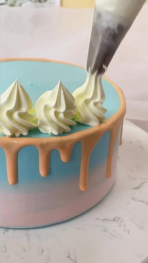Beautiful Cake Decoration Process with Icing Techniques