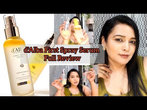 Viral d'Alba Spray Serum 😱| dalba Spray Serum Review In Hindi | dalba