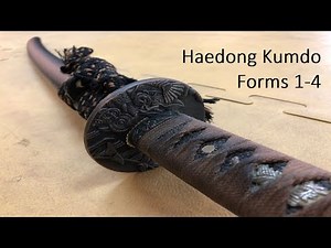 Haedong Kumdo Forms 1-4 (Ssangsu Gumbup 1-4)