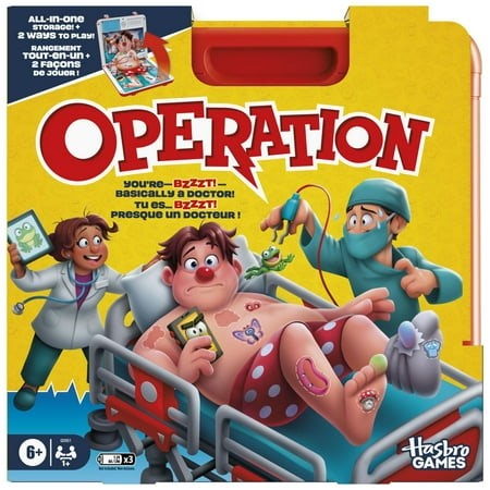 Operation Electronic Board Game with All-in-One Carrying Case - Walmart.ca