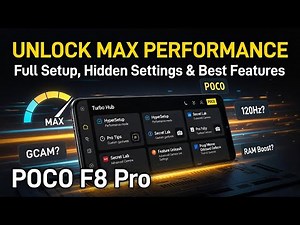 POCO F8 Pro – All Tutorials: Setup, Tips, Hidden Settings & Best Features