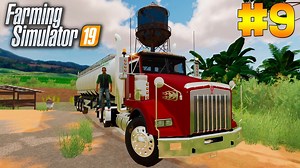 ¡Cargue y descargue de agua para las vacas de la finca! | Farming Simulator 19