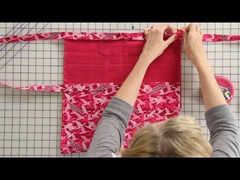 How to Sew a Duck Dynasty Apron - Fat Quarter Shop