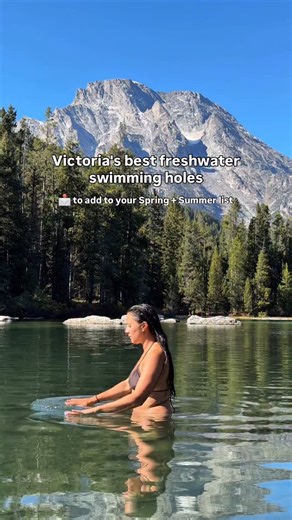 BEST FRESHWATER SWIMMING HOLES IN VICTORIA 💦🌿 With the warmer weather on the way, here are 3 stunning freshwater swimming holes to keep on your radar this spring & summer: 1. Ovens River (Bright & Porepunkah) My summer favourite! The Ovens River runs straight through Bright and Porepunkah, offering multiple entry points and swimming spots with crystal-clear water. You’ll also find grassy banks to lounge on and local cafés nearby for a yummy post-swim snack. 2. Toorongo Falls Reserve (Noojee) H
