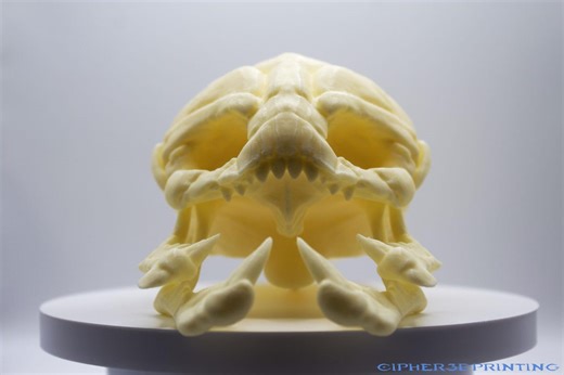 3d Printed Halo Elite Skull - Sangheili - Elite - Etsy