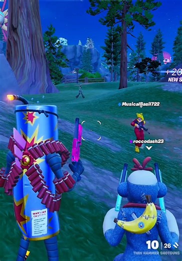 Discovering Bigfoot in Fortnite Gameplay