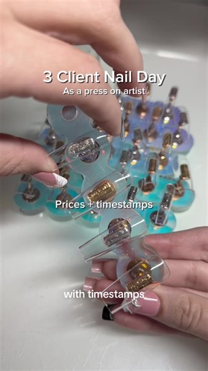 Another 3 client nail day! Second set has to be my faveeee 🔮 . Using @Ballpit Nail Art Products (code TRAP to save $$) -Anti Matte Top Coat . Inspo for set 1: cocamichelle on IG . . . #pressonnails #redbottomnails #moodringnails #auranails #nailvlog