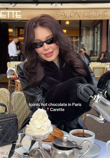 Experience the Iconic Hot Chocolate at Carette Paris