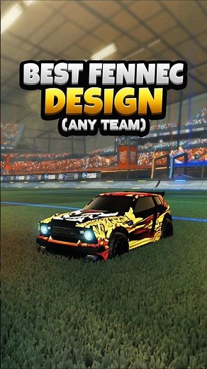 Fennec Design (Any Team) #35 #RocketLeague #RocketLeaguePresets #RocketLeagueDesigns