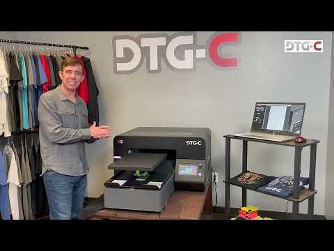 X2 DTG Printer Demo from DTG Connection