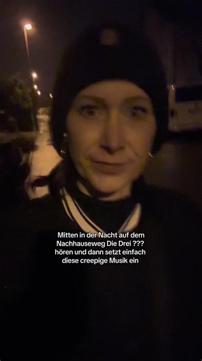 Creepy Musik von Die Drei ??? mitten in der Nacht