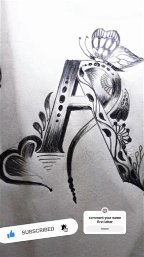 a" caligraphy#signature #calligraphy #logo