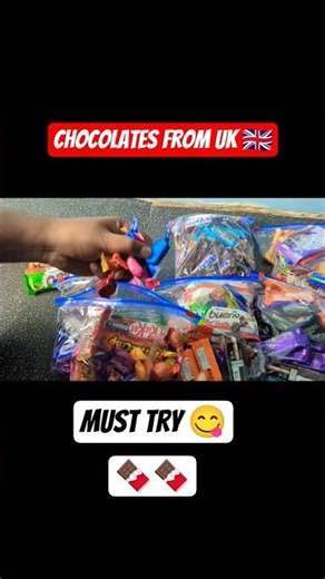 Unboxing Imported UK Chocolates 🍫 #manchester #uk #chocolate #shorts #viral #trending