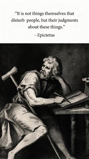 Your Judgment Disturbs You More Than Reality — Epictetus