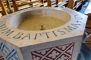 Vandal put human feces in baptismal font at N.J. church, officials say