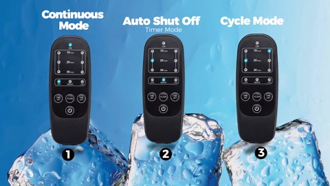 Knee Ice Machine for Post-Surgery – 8-Quart Affordable Cold Therapy Machine for Knee Replacement, 5X Faster Healing, Programmable Ice Therapy with Quiet Motor, Leak-Proof