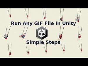 How to Run GIF/Small Videos Files in Unity3D || Unity 3D tutorial by @LogicalProgrammer
