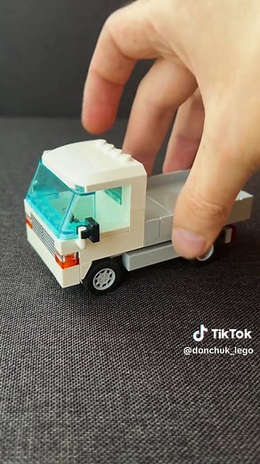 Lego City Truck. Tutorial available on my YouTube channel. #lego #legocar #legocity #truck #legotryck #asmr #diy #legovideo #legotiktok #legotiktoker #tutorial #instructions #legos #donchuklego #howtobuild #howtomake #howtobuildlego #legomoc #diyproject