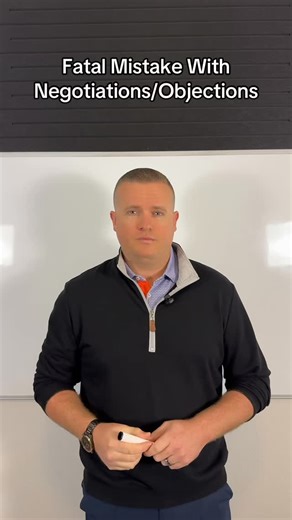 Fatal mistake when handling objection/negotiations. #sales #cardealership #carsales #salestraining #objection | The Henry Method