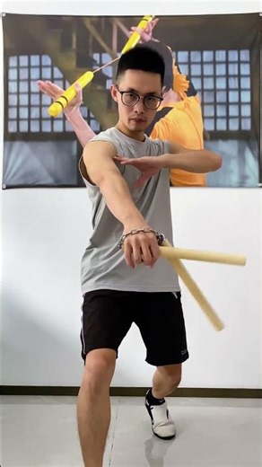 Donnie Yen's Nunchaku skill tutorial #nunchaku #martialarts #practice #fun #donnieyen #pingxiang