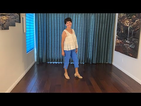 Pot Of Gold line dance demonstration and tutorial by Stephie