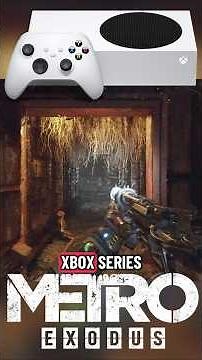 🎮 This is what METRO EXODUS looks like on Xbox Series S with Ray Tracing