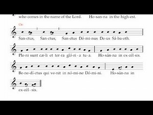11 Sanctus (Latin)