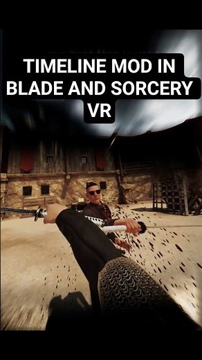 The famous bonelab mod is now in blade and sorcery #bladeandsorcery #bladeandsorcerynomad #vrgaming