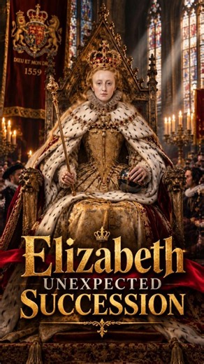 Elizabeth I Unexpected Succession #tudor #greatleaders #coronation