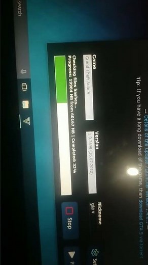 installing GTA v from 7 launcher