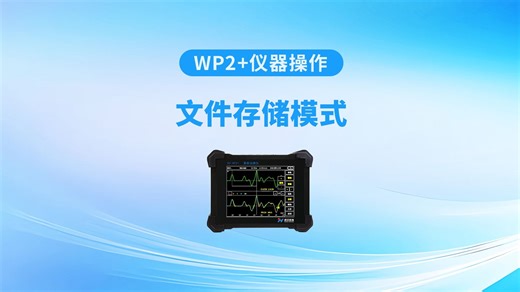 RS-WP2 仪器操作——文件存储模式